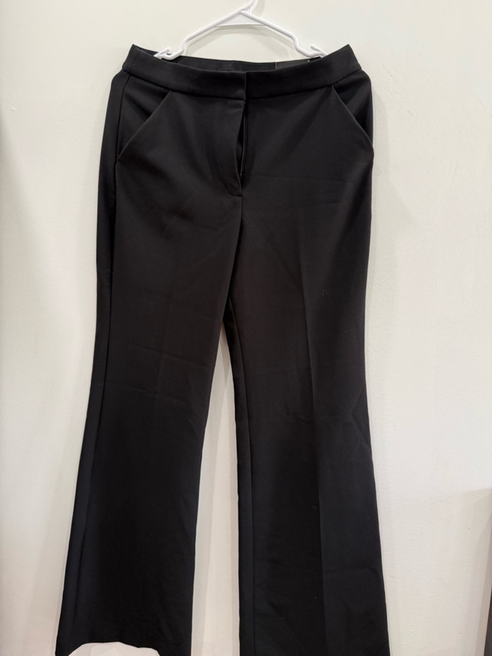 Express Black Wide-Leg Dress Pants